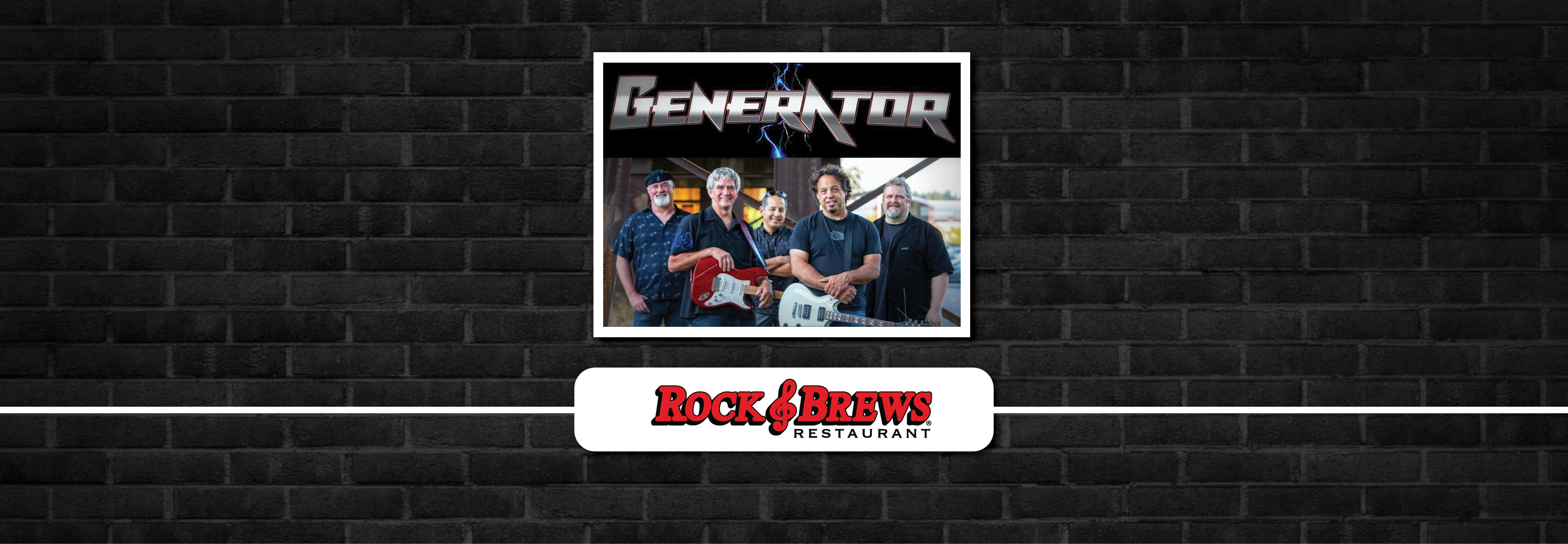 Generator Band at Rock & Brews