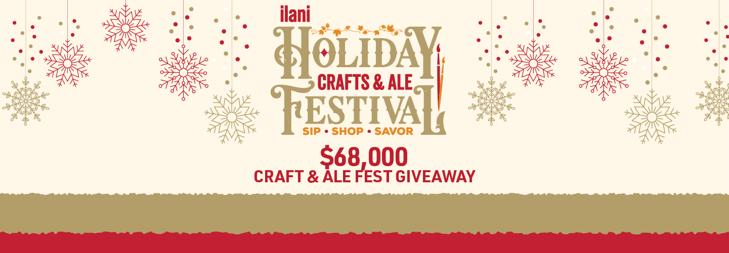 $68,000 Holiday Crafts & Ale Fest Giveaway