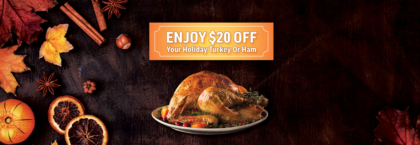 $20 Off Turkey Voucher Play & Earn