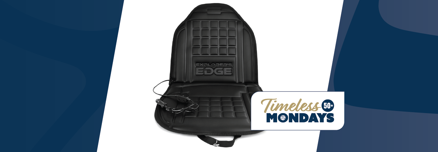 Timeless Mondays Heated Seat & Massager Cushion