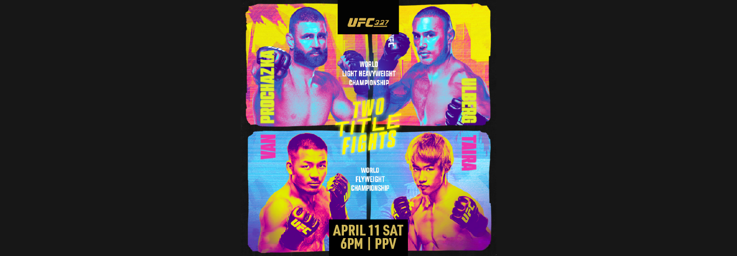 UFC 327 Viewing at Tom's Watch Bar