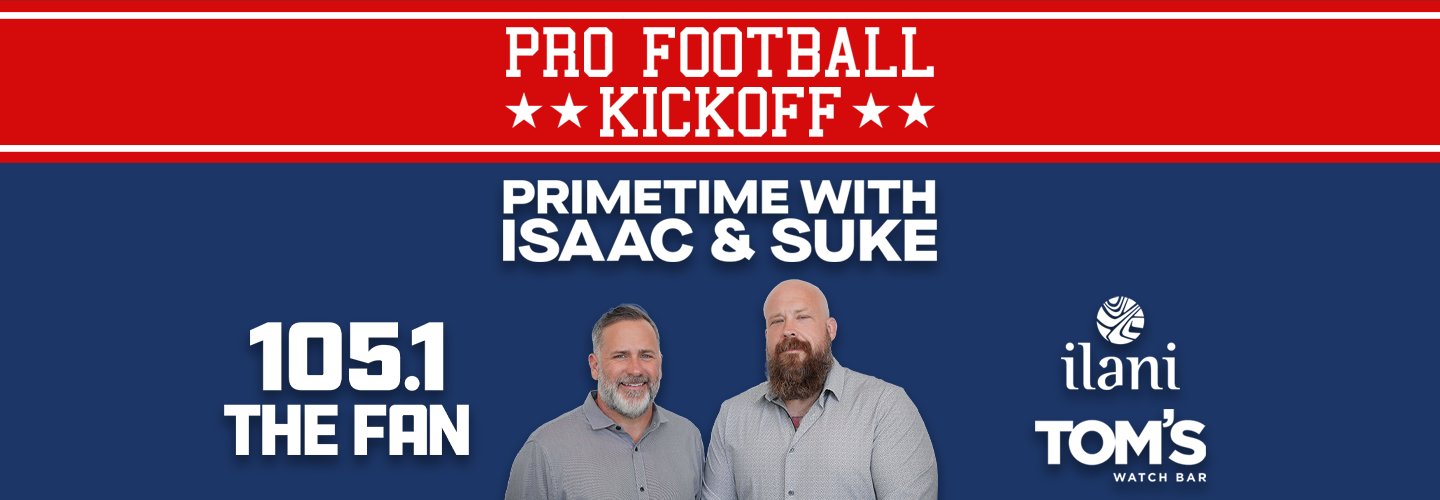 105.1 The Fan Pro Football Kickoff at Tom's Watch Bar