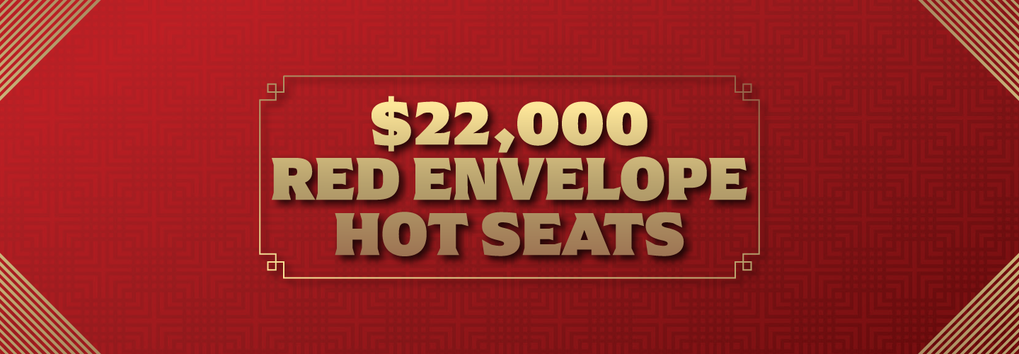 $22,000 Red Envelope Hot Seats