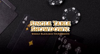 Single Table Showdown: Weekly Blackjack Tournaments