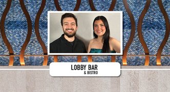 Jess & Jake at Lobby Bar & Bistro